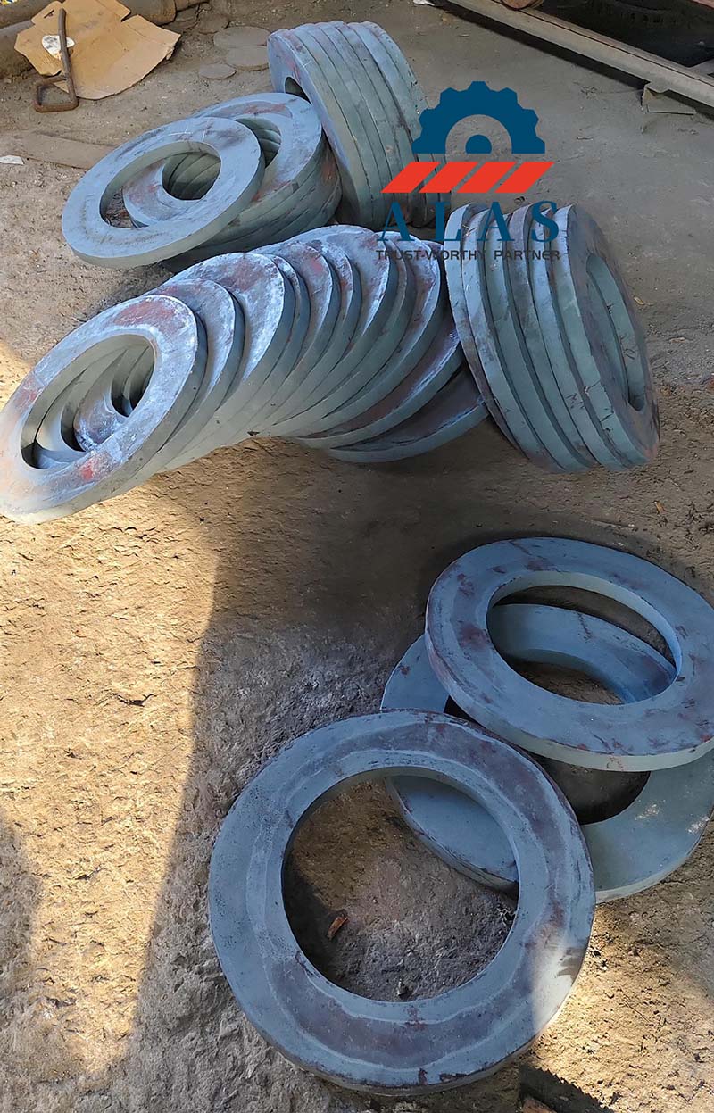 Circular Slitter Knives Raw Material Forging - ALAS Heavy duty forged tool steel blanks for manufacturing high precision circular slitter knives