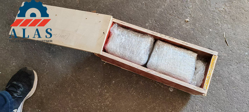 Export Standard Wooden Crate Packaging Export standard fumigated wooden box packaging for rebar blades to ensure safe maritime transit and anti-rust protection