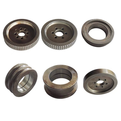 Hardened steel rebar straightening roller for CNC rebar bending machine