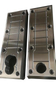 Heavy-duty mill housing wear plates for roll stand protection