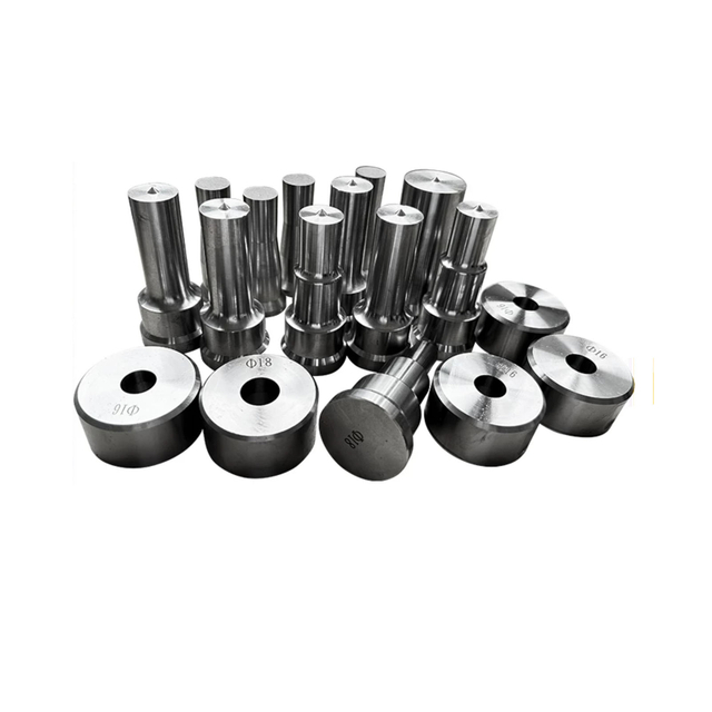 High-precision custom oblong and square punches for hydraulic ironworker machines