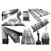 A full collection of standard and custom CNC press brake tooling upper punches and lower V dies from ALAS factory supplier.