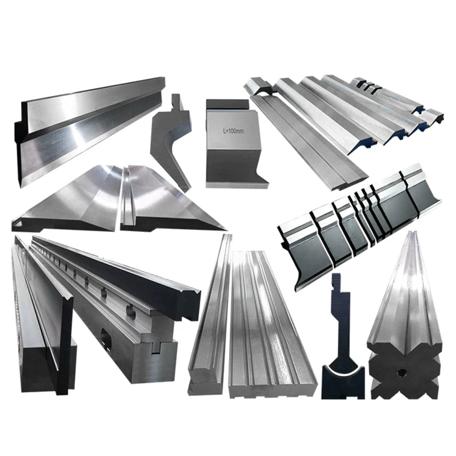 Precision CNC-ground press brake punches and V-dies from a reliable industrial tooling supplier