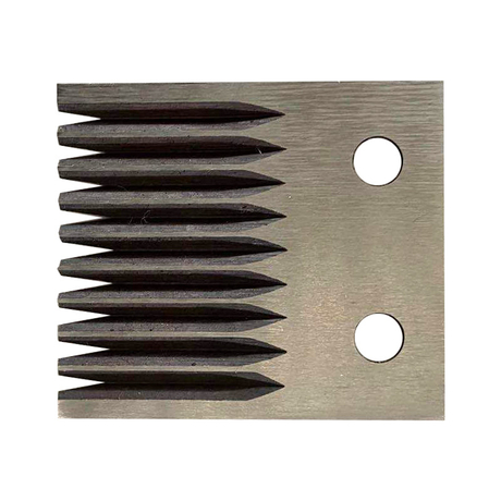 Custom industrial-grade tire trimming blades for precision rubber flash removal