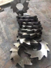 Dual shaft shredder blade