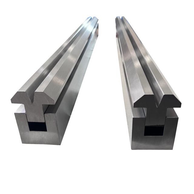High-precision press brake compound die made of induction-hardened 42CrMo steel for CNC bending machines