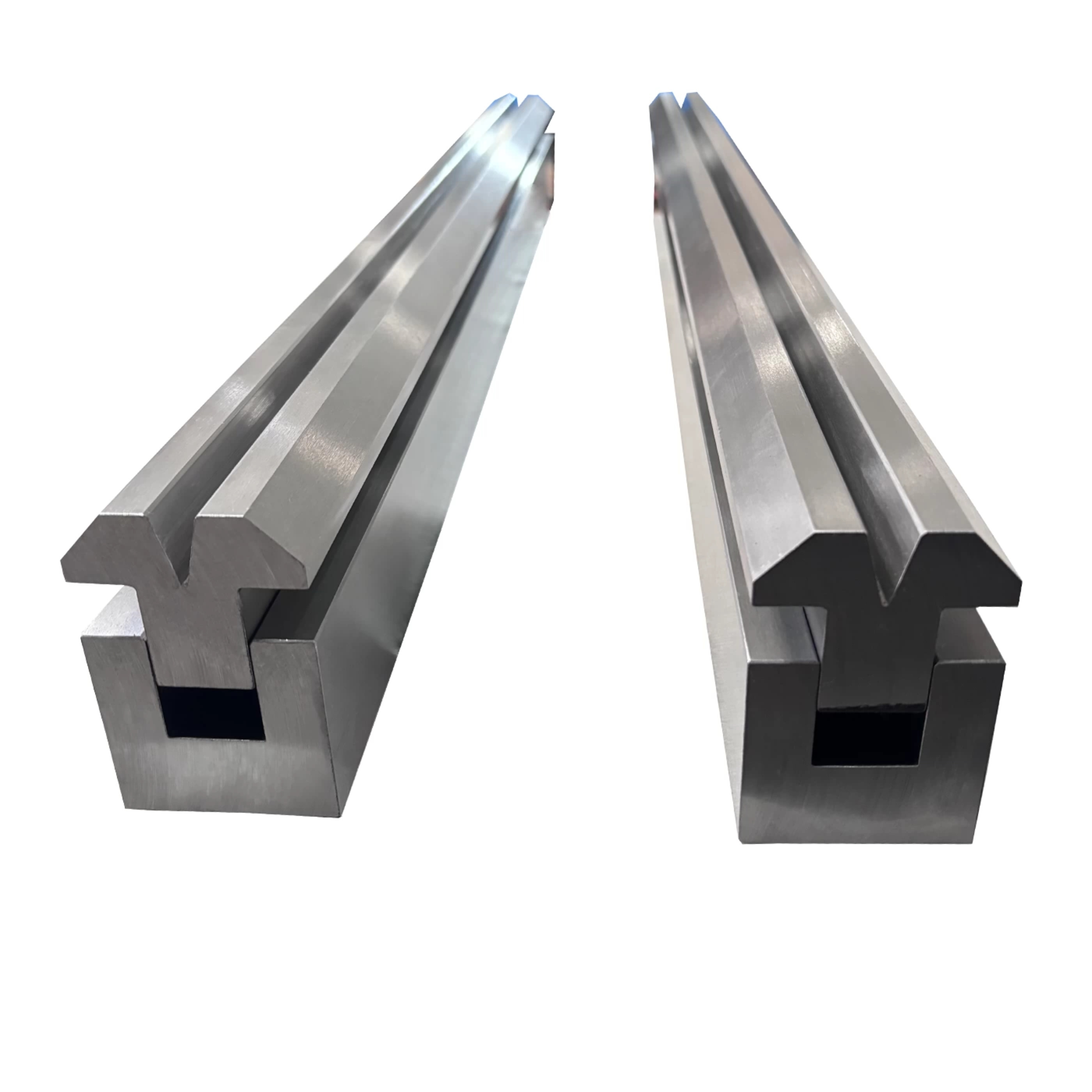 Precision CNC press brake compound die for complex metal bending