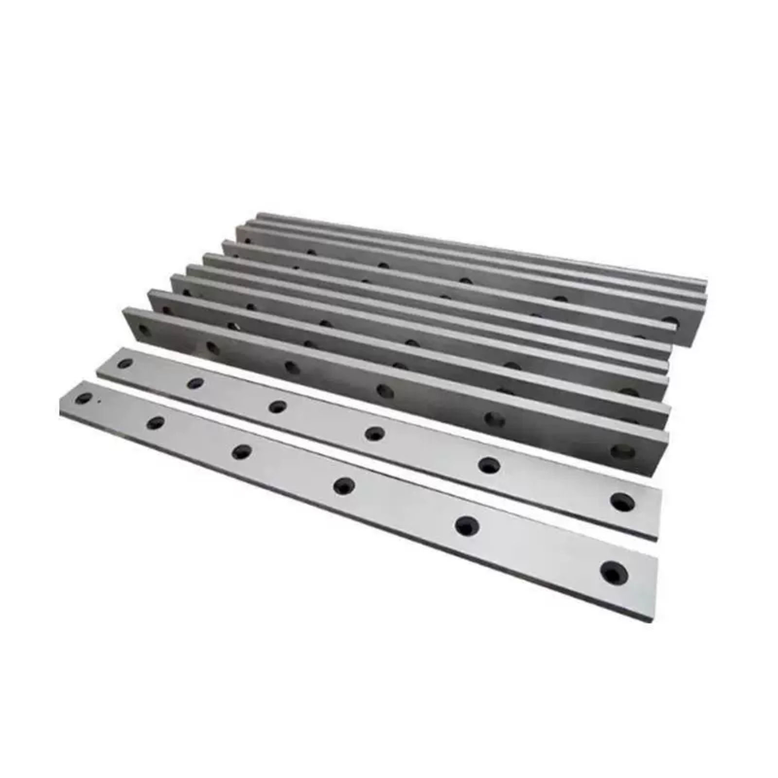 hydraulic metal shearing machine blade made of D2 tool steel for cutting stainless and mild steel plates