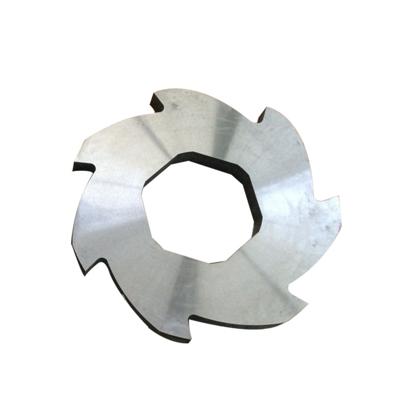Heavy duty H13 steel construction waste shredder blade for demolition debris