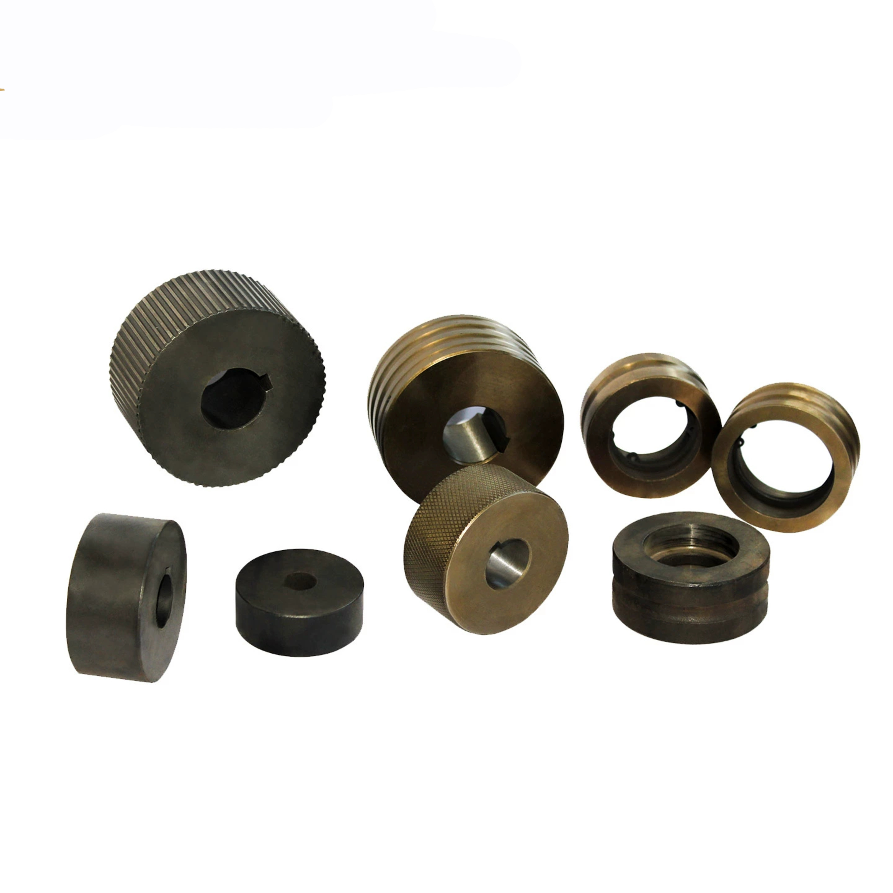 Rebar straightening wheel, rebar metering wheel