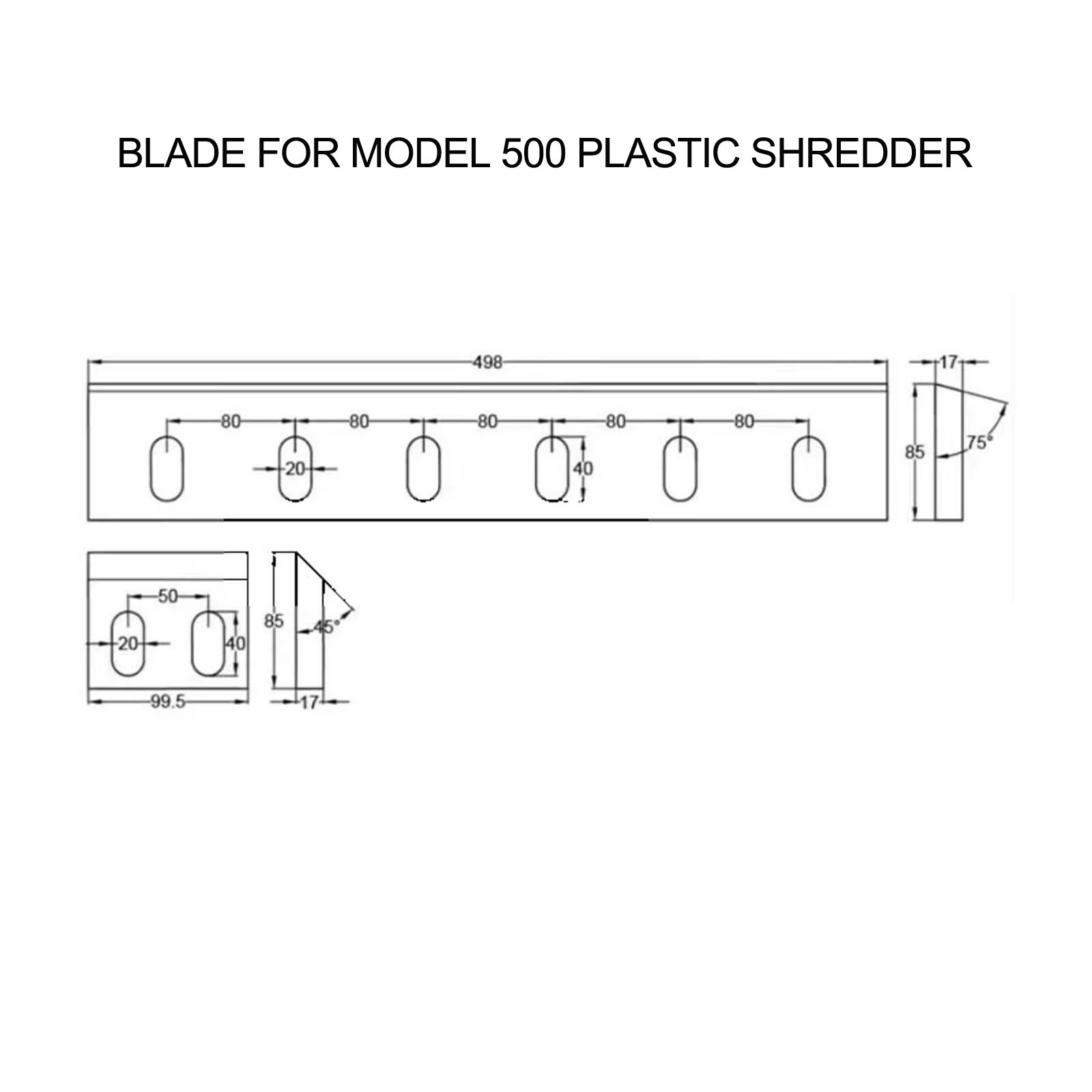 500-plastic-shredder-blades-drawing
