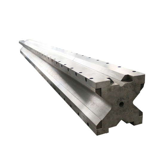 4-Way multi-V die block for industrial metal bending and folding machines