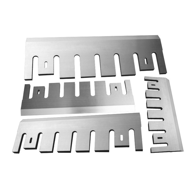 Heavy-duty A8 steel wood chipper blades for industrial shredding