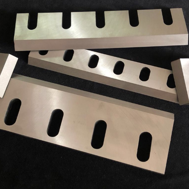 Sharpened D2 steel plastic crusher blade for PET recycling