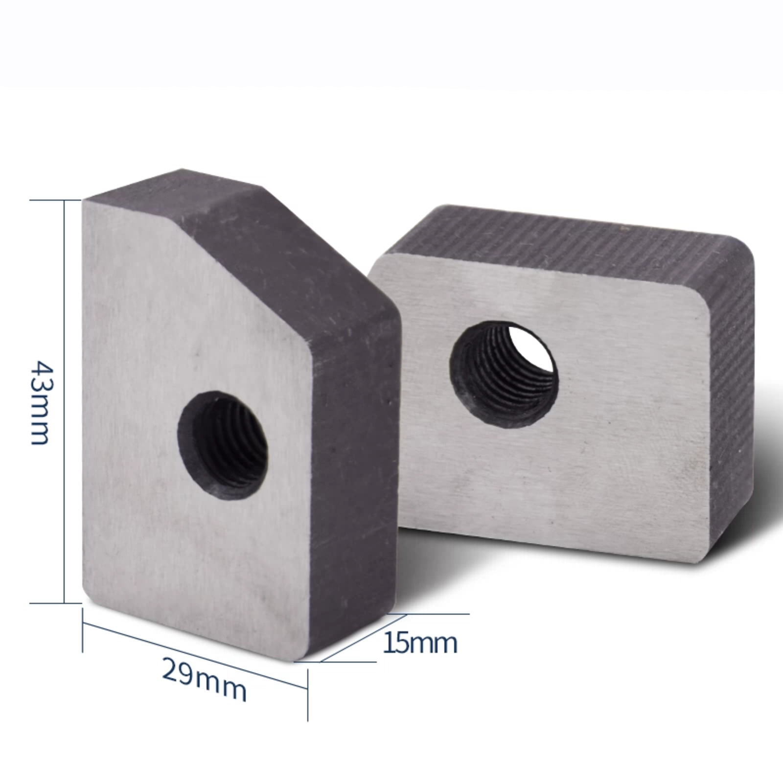 Automatic stirrup machine knives