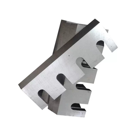 Premium A8 steel wood chipper blades by industrial manufacturer