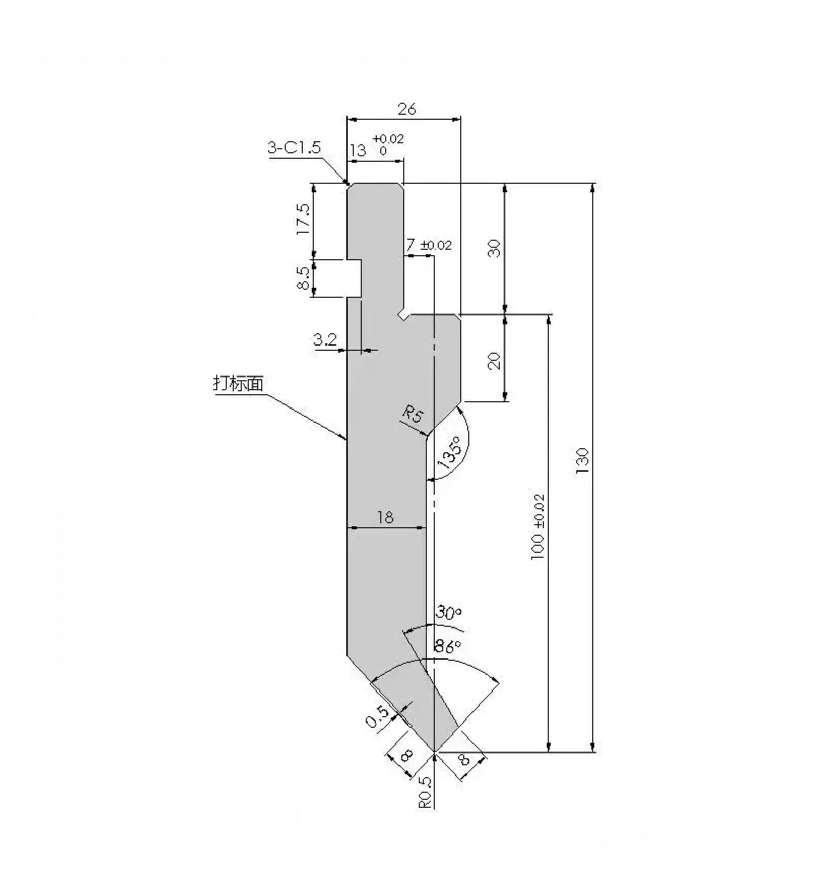 standard-press-brake-punch-drawing-02