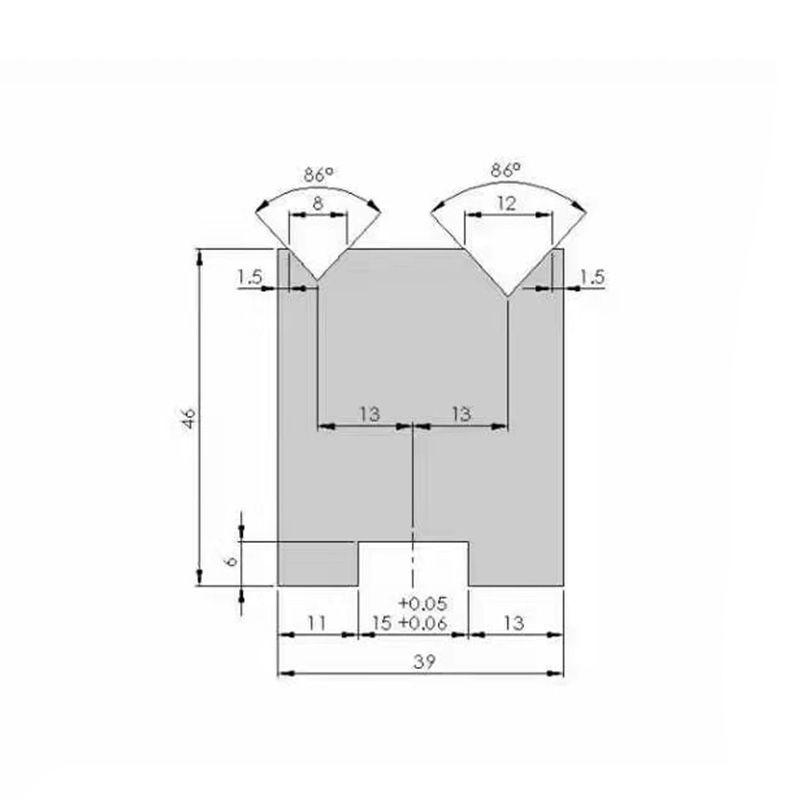 press brake Multi-V Die