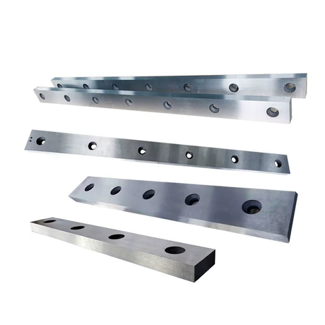 Premium guillotine shear blades for hydraulic metal shearing machines