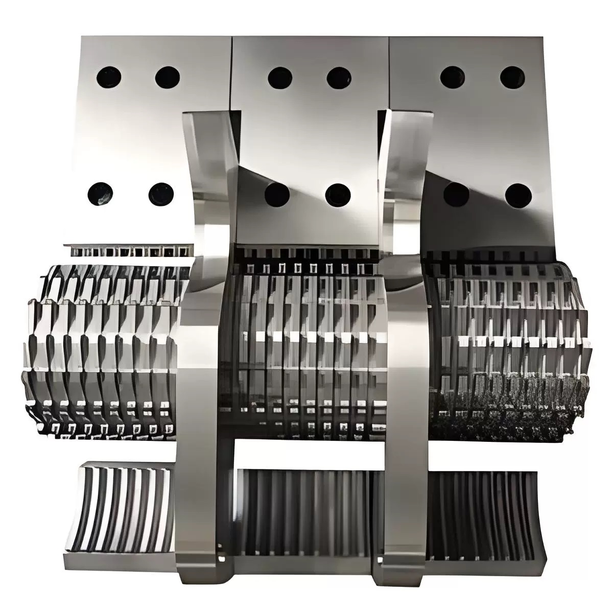 High-quality SKD-11 tool steel low speed granulator blades for plastic recycling