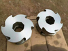 Dual shaft shredder blade