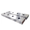 Durable scrap metal shearing blades for alligator and gantry shears, high-impact resistant