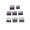 Durable HSS M2 tire trimming blade for rubber factory production lines