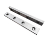 Precision replacement blades for industrial metal shearing machines