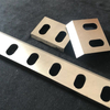 Precision ground D2 steel plastic crusher blades for industrial recycling machines