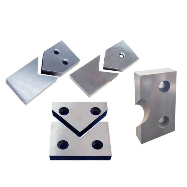 High-precision V-shape notcher blades for industrial ironworker machine