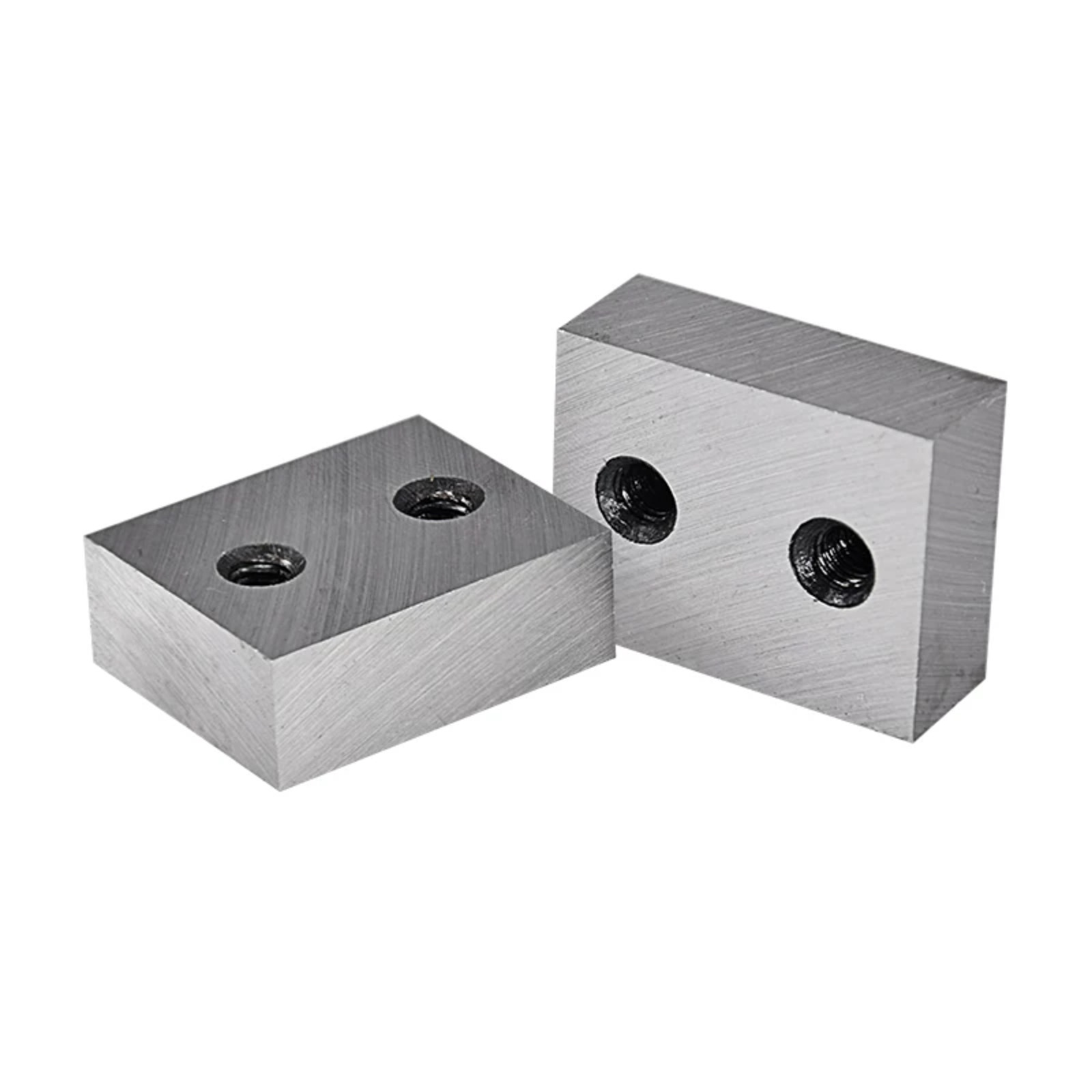 Industrial rebar cutting blocks for portable electric cutters