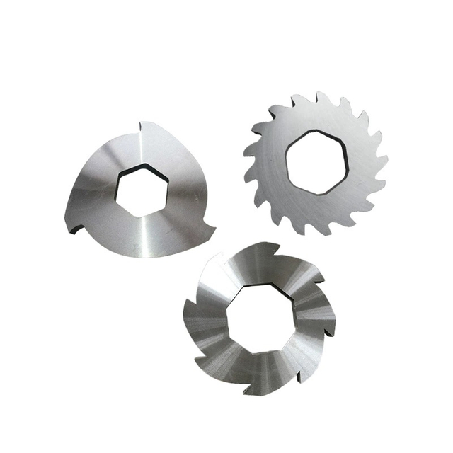 Metal shredder blades