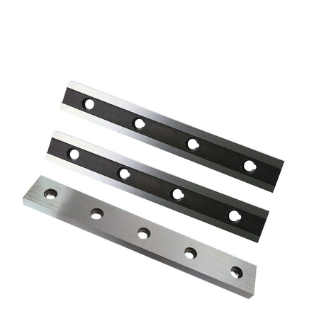 Industrial metal cutting shear blades for hydraulic shearing machines