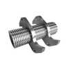Pineapple toothed blade plastic granulator blade granulator roller blade
