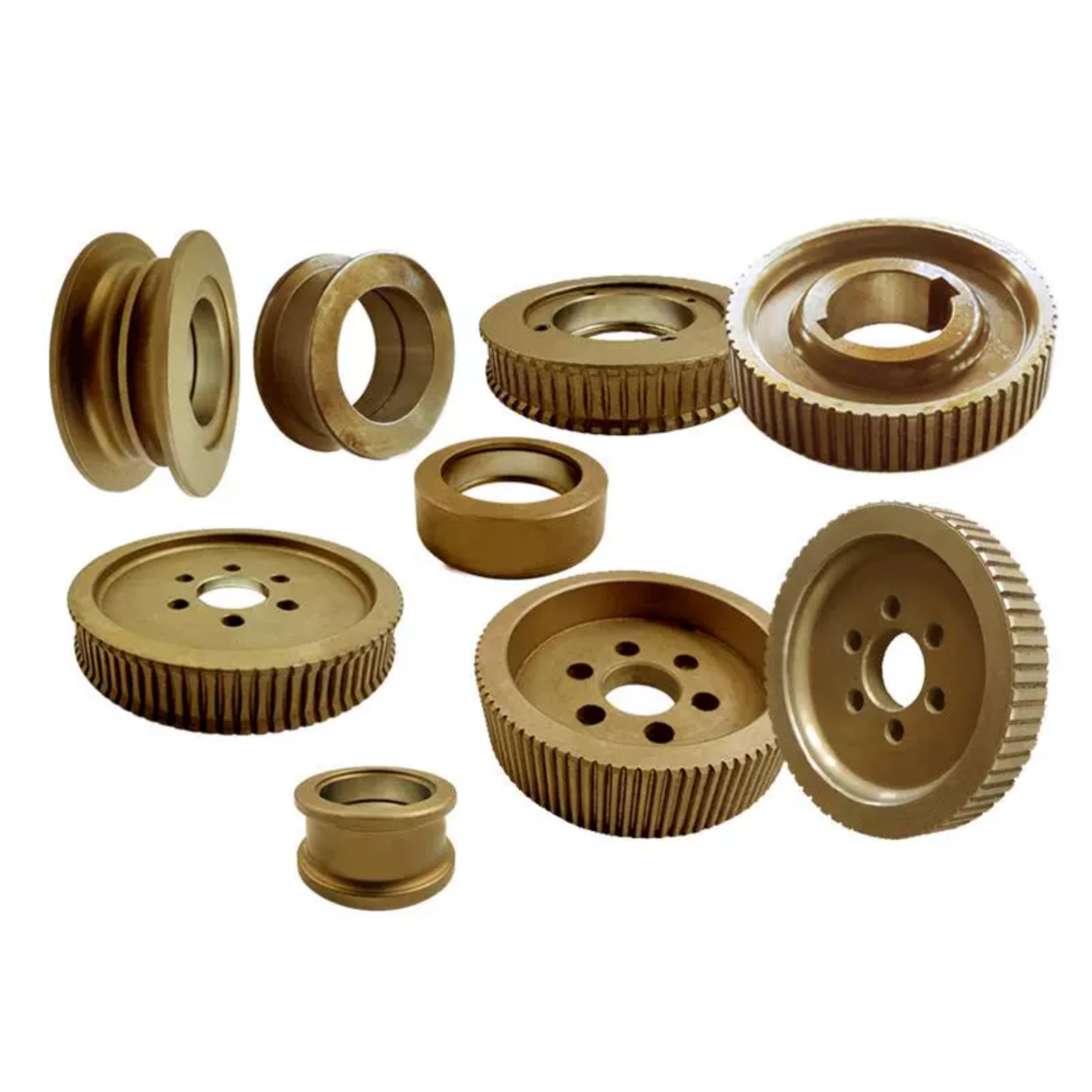 Hardened steel wire straightening rollers for CNC wire processing machine