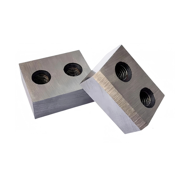 Custom manufactured rebar cutting blade based on technical drawing