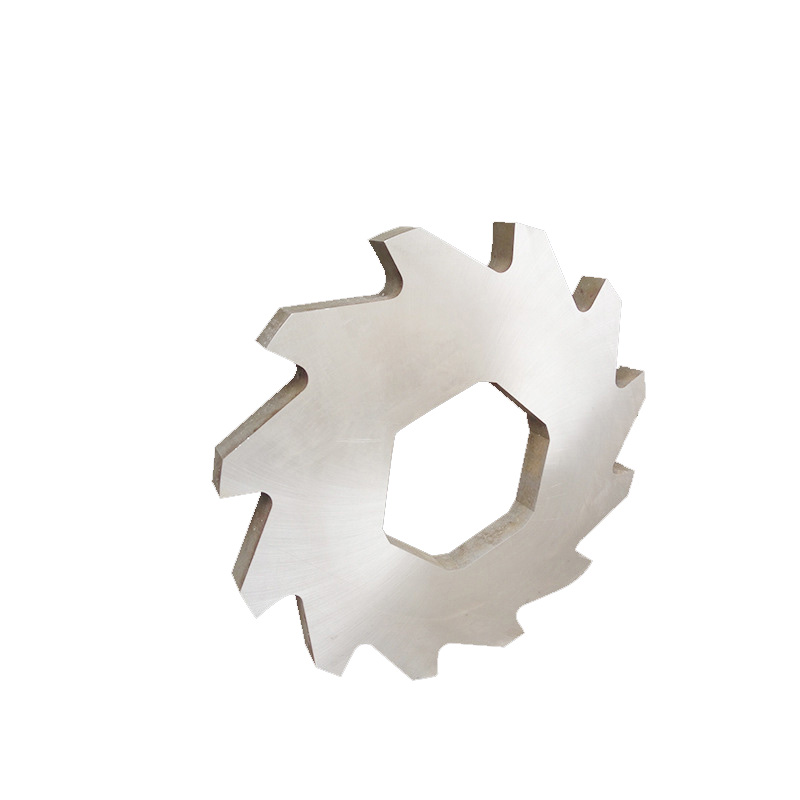 Heavy-duty wear-resistant double shaft shredder blades