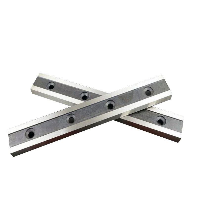 Premium alloy steel shearing machine blades set for metal fabrication