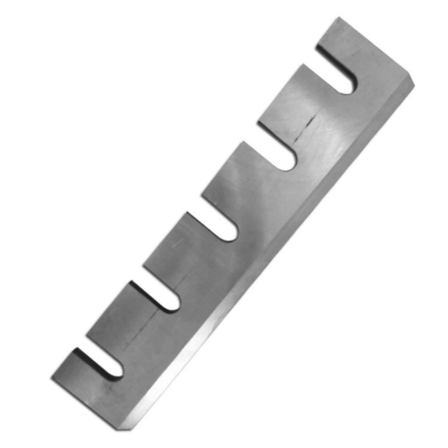 High-precision replacement chipper blades made of A8b tool steel for industrial wood and brush chippers