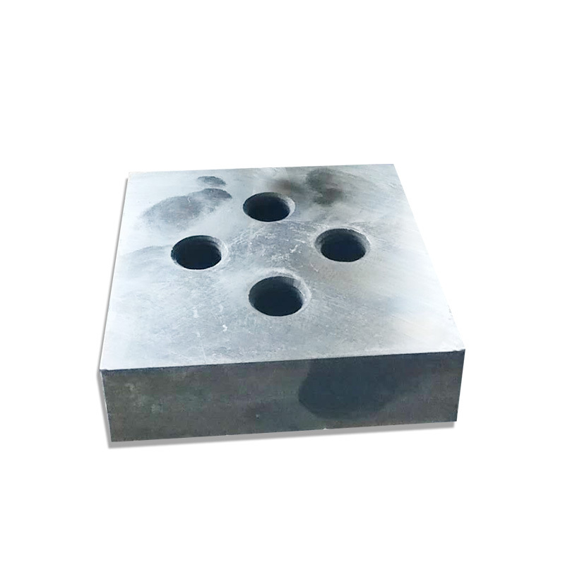 Industrial scrap rebar cutter blade for recycling and heavy-duty metal shearing machines, made of Cr12MoV or H13 steel