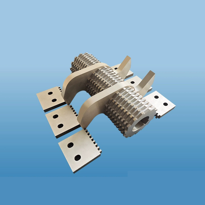 Slow grinding machine blade