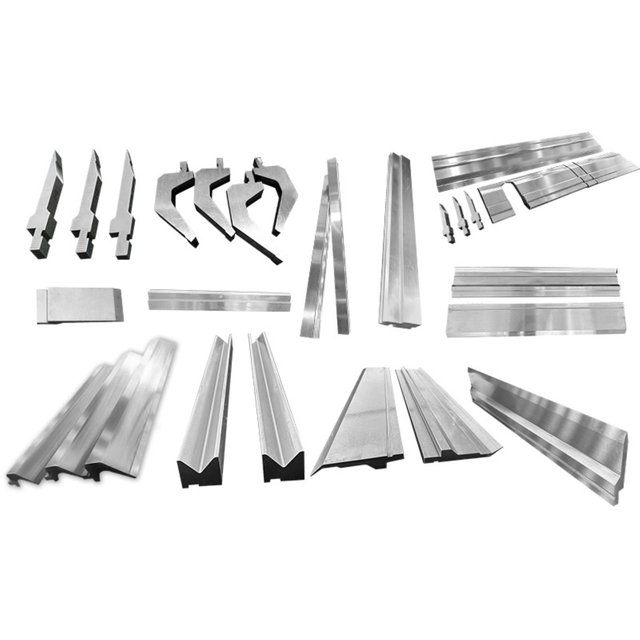 Precision CNC press brake punch and die for sheet metal bending, heat-treated for high wear resistance