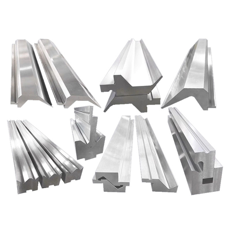 Full set of press brake dies and punches for sheet metal fabrication