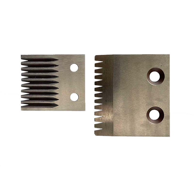 Industrial tire trimming knives manufacturing process with precision grinding