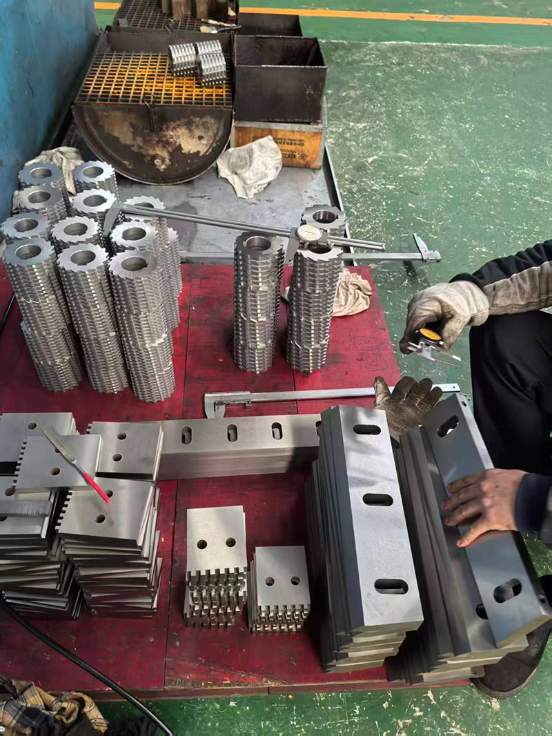 low speed shredder blades factory inventory
