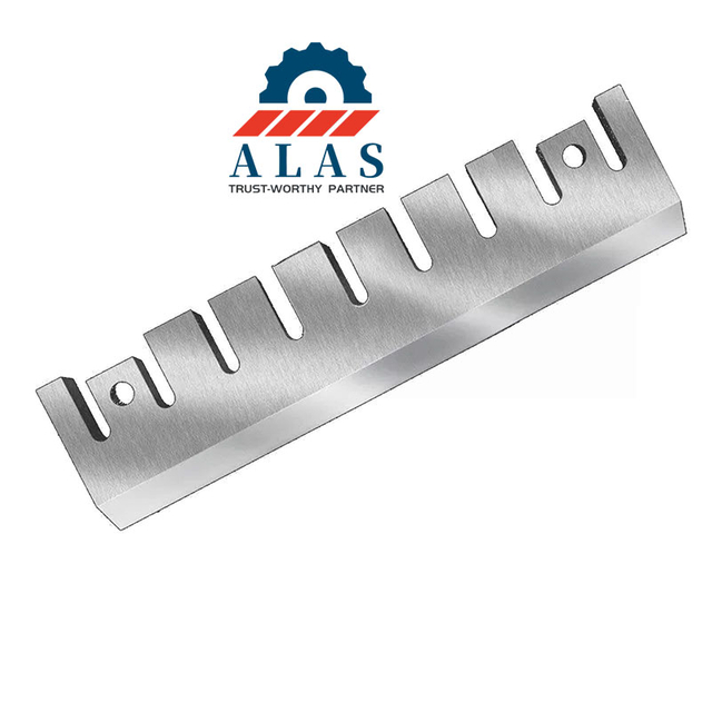 ALAS AISI A8 tool steel wood chipper knives with high shatter resistance