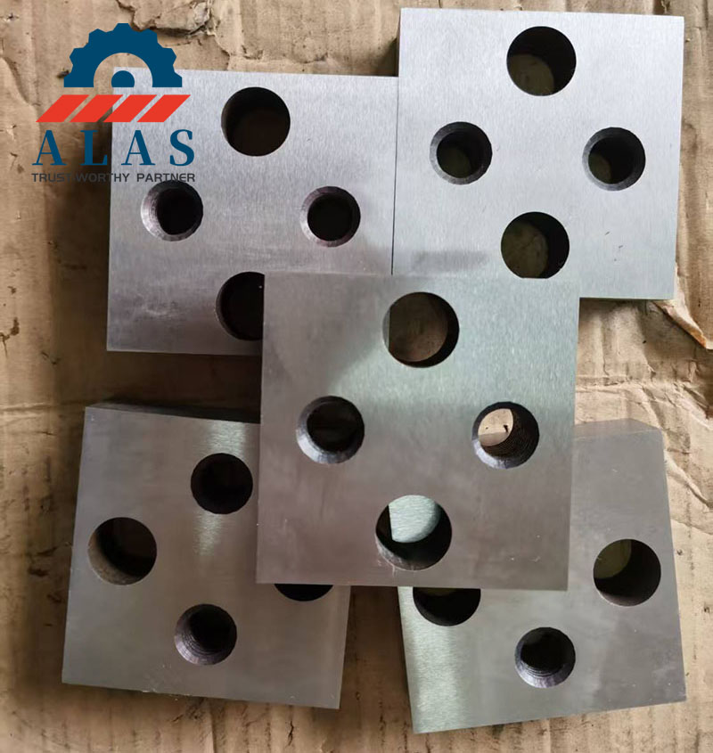 ALAS 4-hole square H13 rebar shear blocks