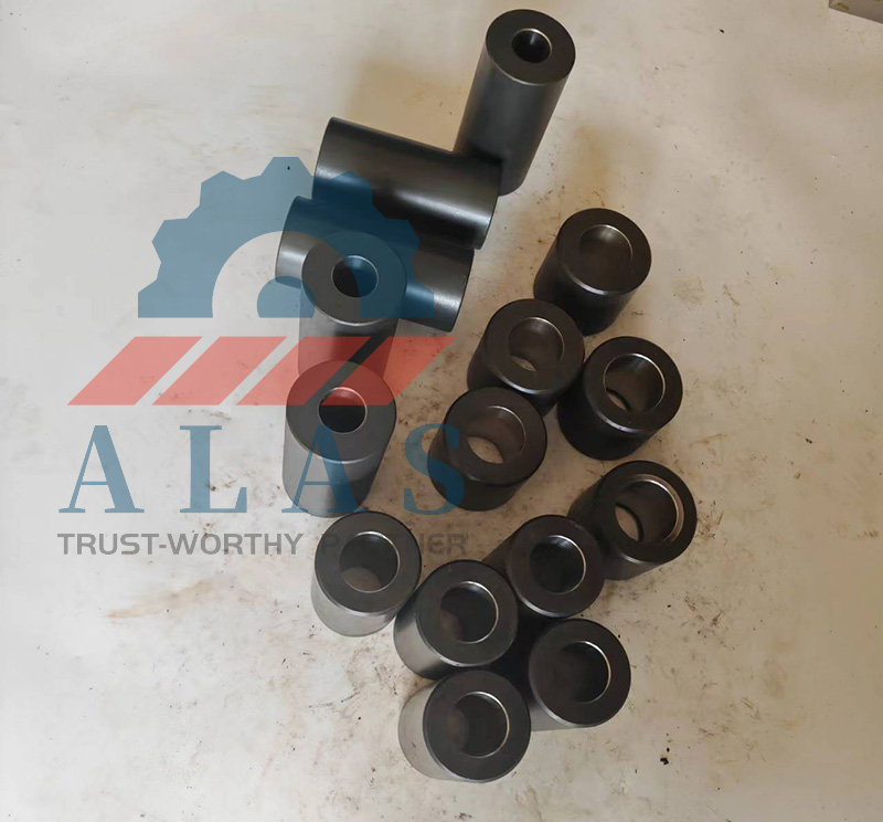 Vacuum through-hardened Cr12MoV steel bending sleeves and bushings with various dimensions for heavy-duty rebar benders
