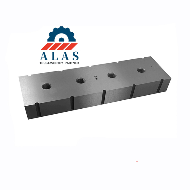Factory wholesale mobile scrap shear blade manufactured in H13 1.2746 tool steel