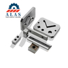 Premium tool steel angle iron and flat bar shear blades with dies for hydraulic ironworker machines